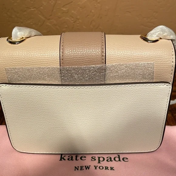 Kate Spade NWT Phoebe Colorblock Leather Mini Flap Crossbody MSRP $329 - Picture 5 of 8